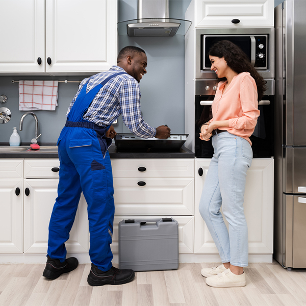 what kind of warranty do you offer on your cooktop repair services in Piney River VA